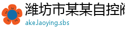 潍坊市某某自控阀门有限公司
